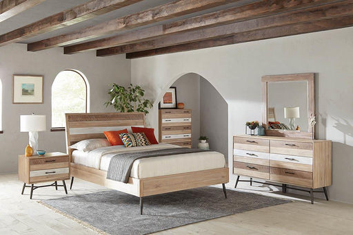 Marlow 5-piece California King Bedroom Set Rough Sawn Multi image