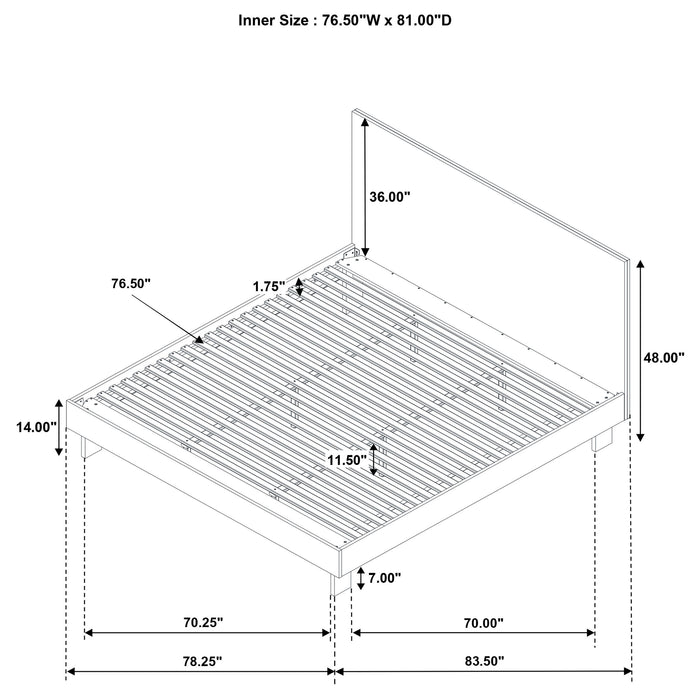 Glenwood Eastern King Bed