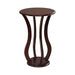 Elton Round Top Accent Table Cherry image