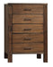 Acme Merrilee 5-Drawer Chest in Oak 21686 image