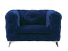 Atronia Blue Fabric Chair image