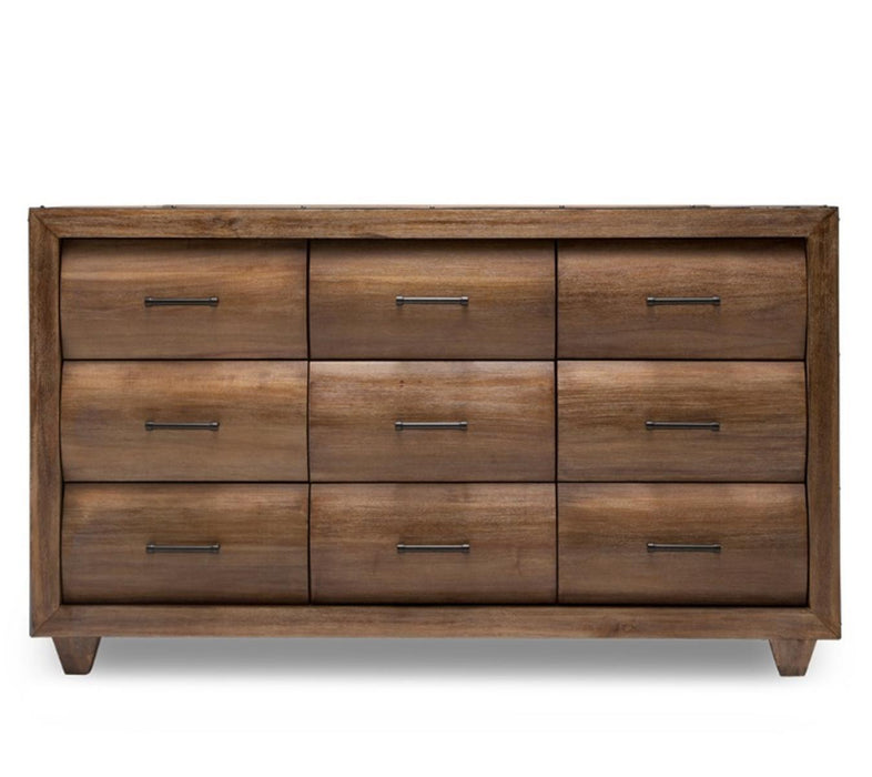 Brooklyn Walk Dresser in Burnt Umber