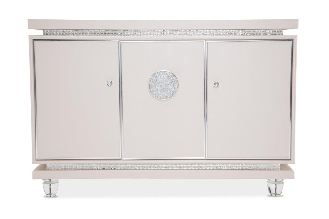 Glimmering Heights 3 Door Sideboard In Ivory