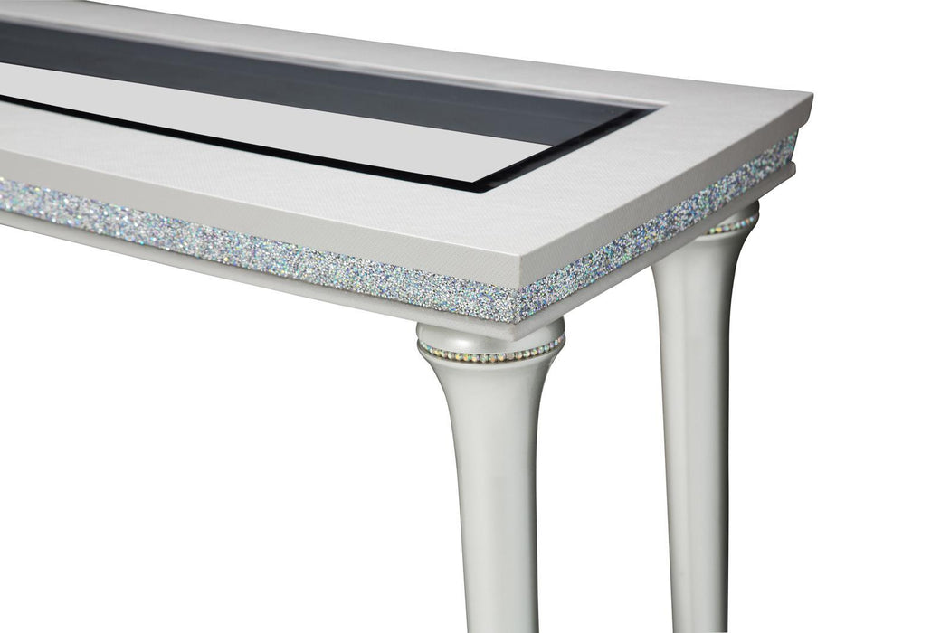 Melrose Plaza Console Table In Dove