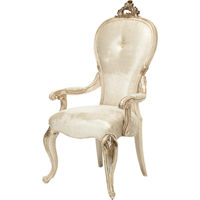 Platine De Royale Desk Chair In Champagne