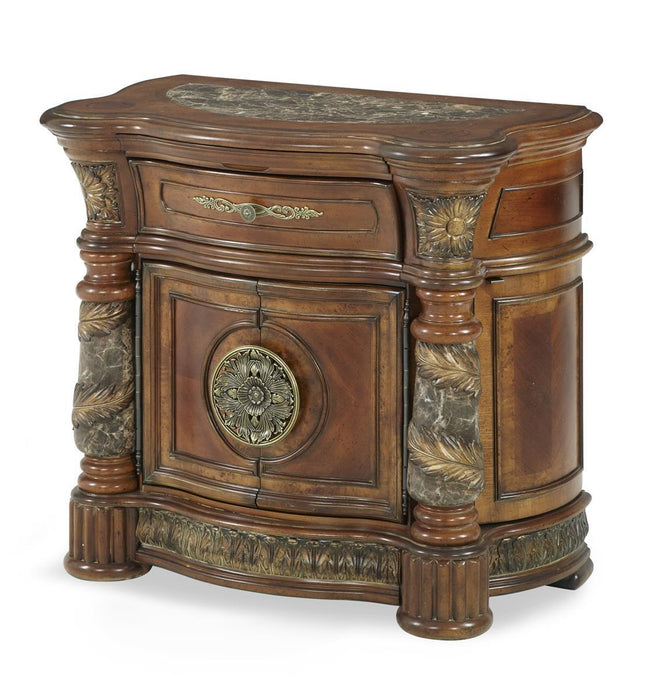 Villa Valencia Bedside Chest in Chestnut image