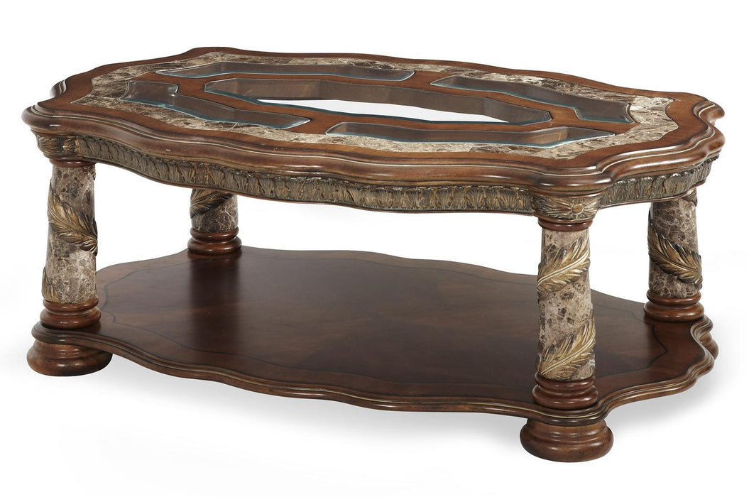 Villa Valencia Cocktail Table In Classic Chestnut