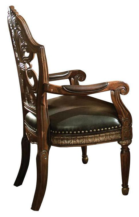Villa Valencia Writing Desk Chair In Chestnut
