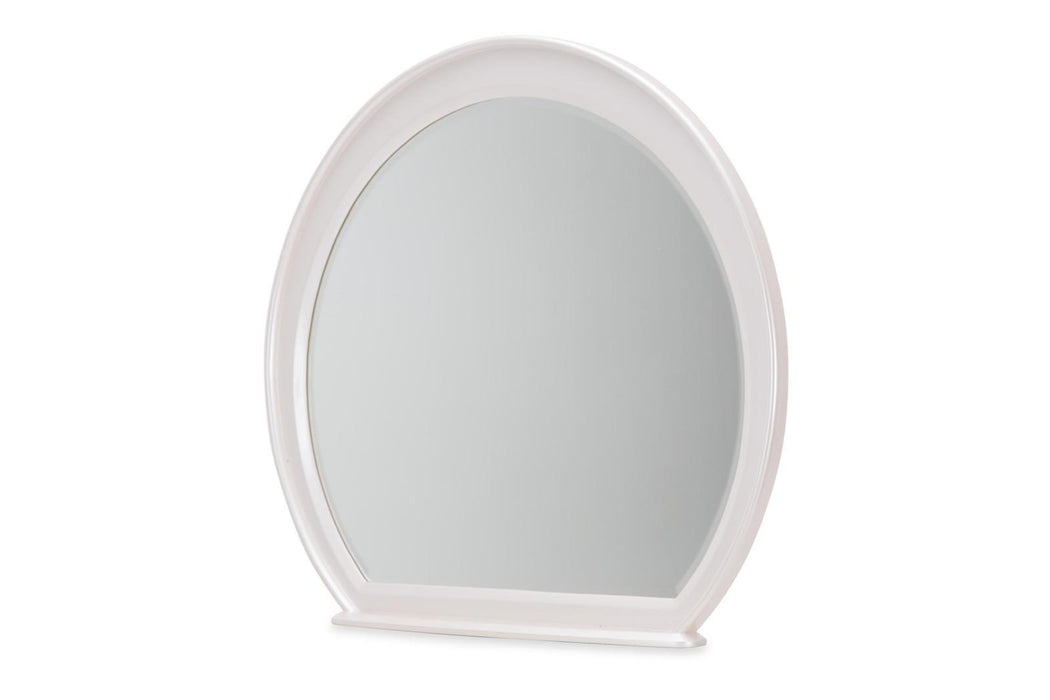 Glimmering Heights Wall Mirror In Ivory