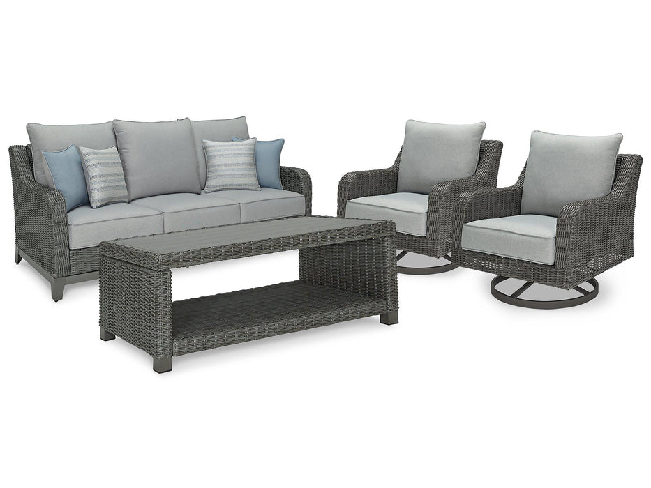 Elite Park Outdoor Sofa, Lounge Chairs And Cocktail Table