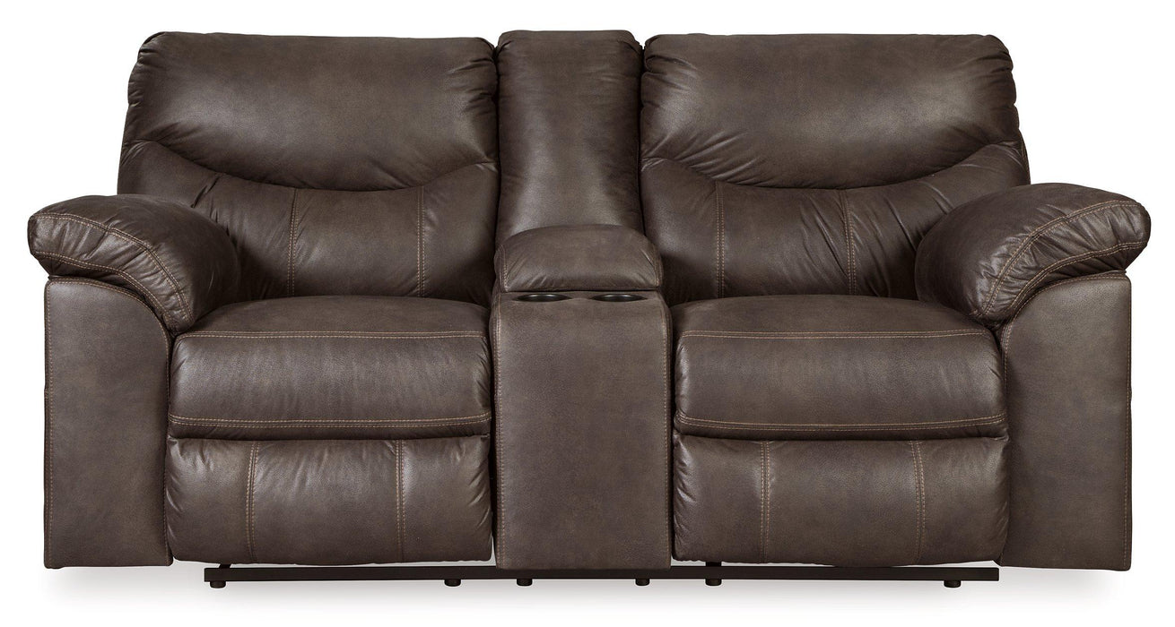 Boxberg Reclining Loveseat With Console