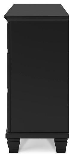 Lanolee Dresser And Mirror