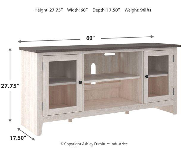 Dorrinson 60" TV Stand With Electric Fireplace