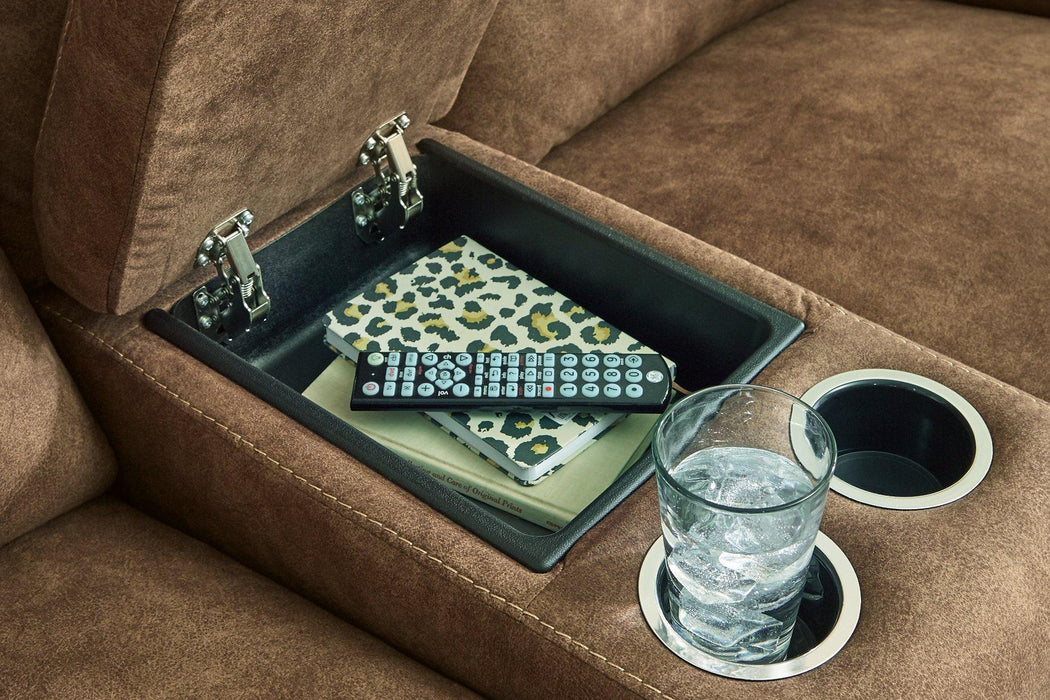 Edenwold Reclining Loveseat With Console