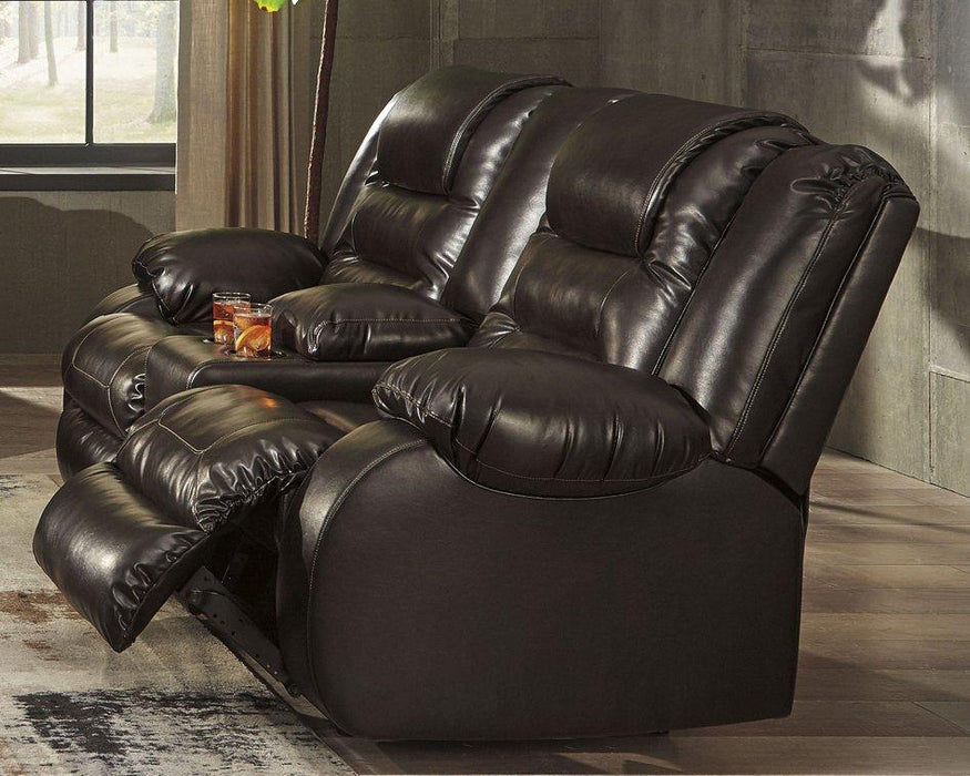 Vacherie Reclining Loveseat With Console