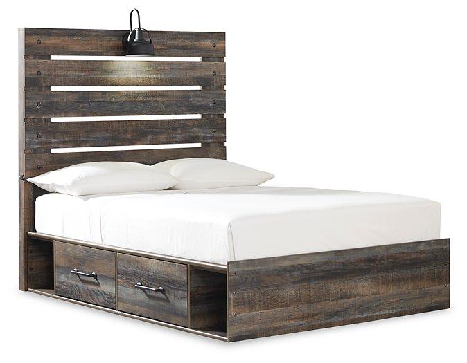 Drystan Bed With 4 Storage Drawers