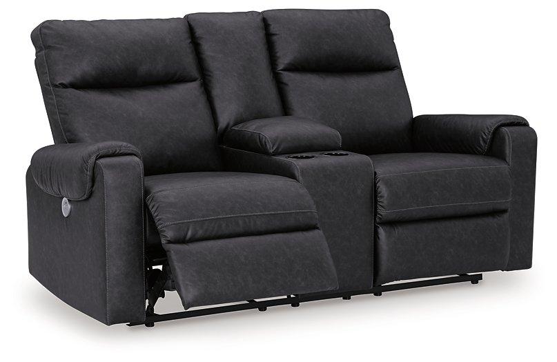 Axtellton Power Reclining Loveseat With Console