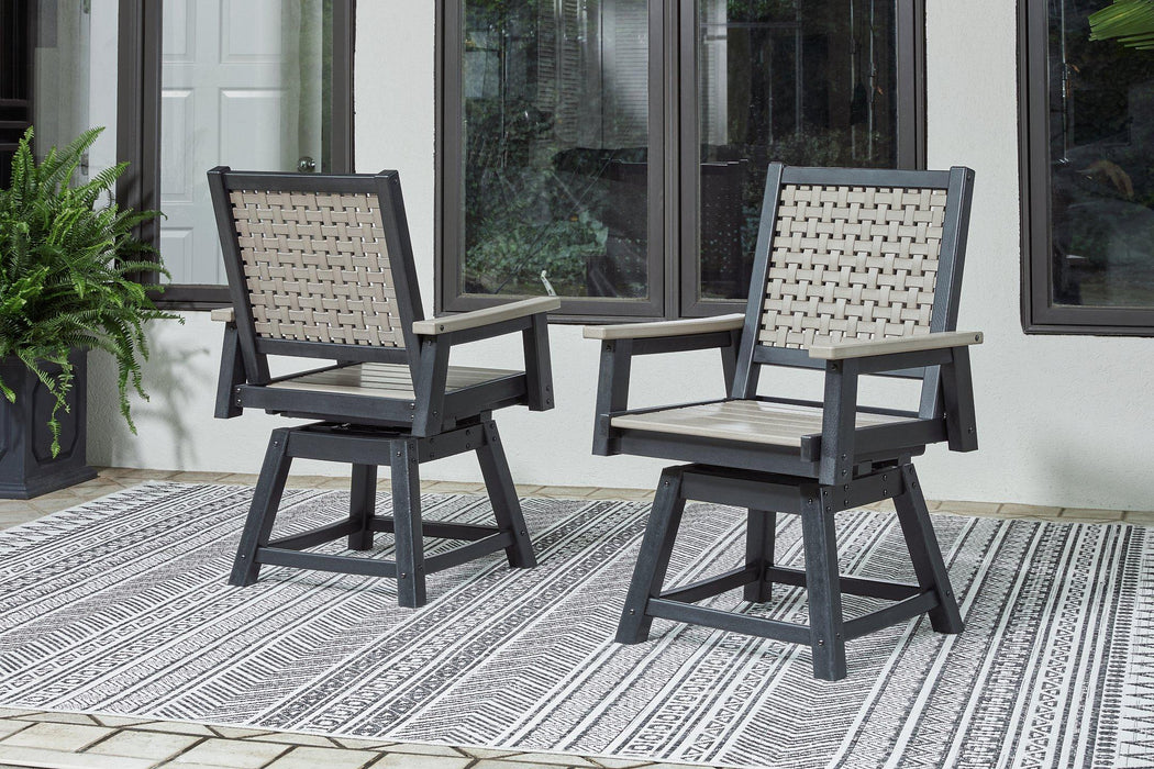 Mount Valley Swivel Chair (Set Of 2)