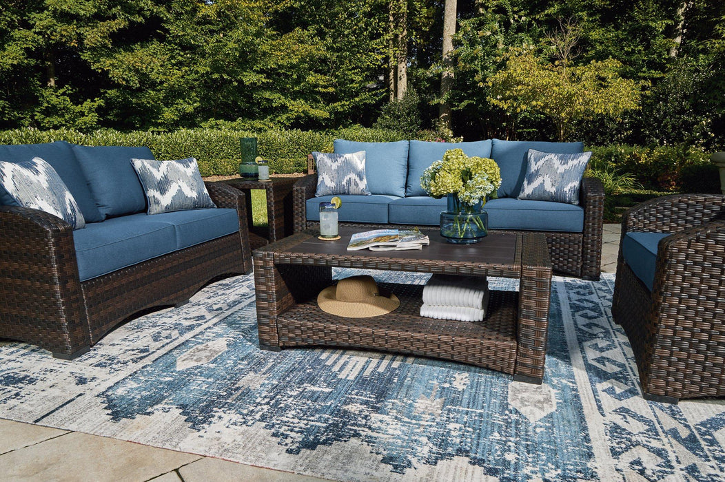 Windglow Outdoor Loveseat With Cushion