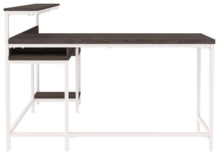 Dorrinson Home Office L-Desk with Storage