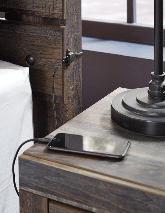 Drystan Bed With 2 Storage Drawers