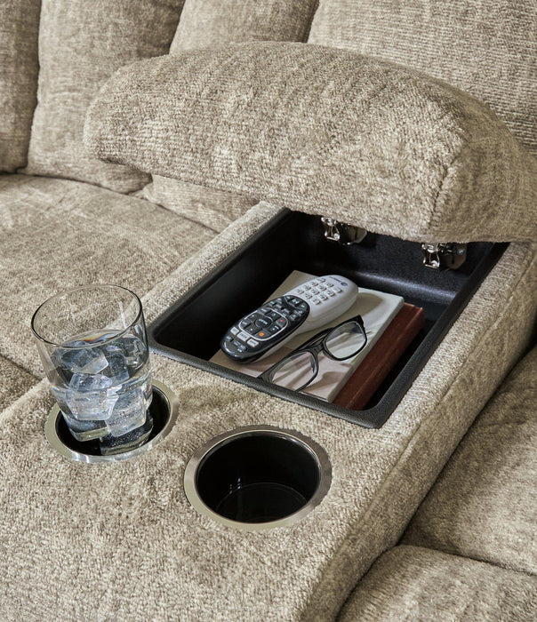 Hindmarsh Power Reclining Loveseat With Console