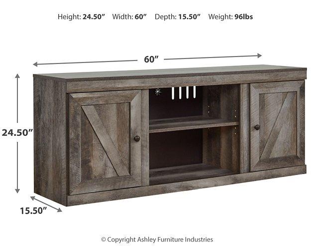 Wynnlow TV Stand With Electric Fireplace