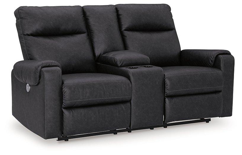 Axtellton Power Reclining Loveseat With Console