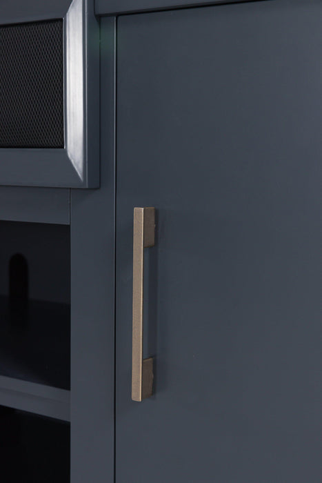 Landocken 83" TV Stand With Electric Fireplace