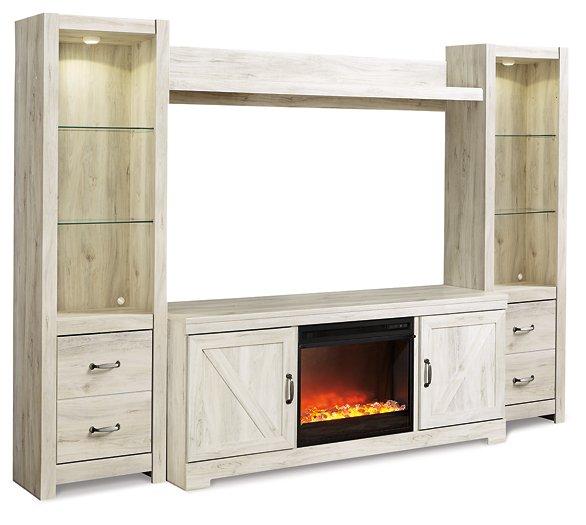 Bellaby 4-Piece Entertainment Center With Fireplace