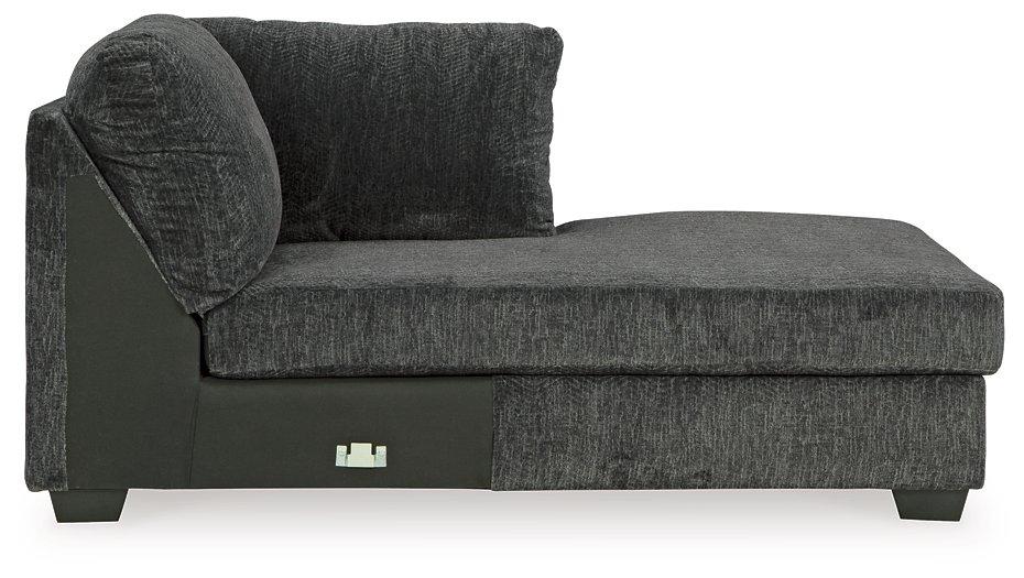 Biddeford 2-Piece Sleeper Sectional With Chaise