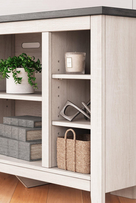 Dorrinson Corner TV Stand With Electric Fireplace