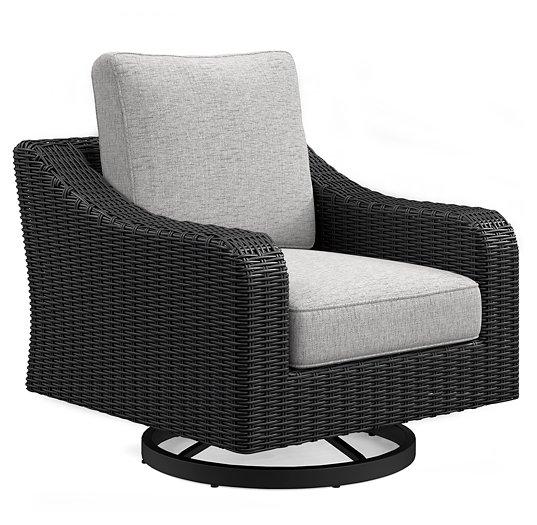 Beachcroft Outdoor Swivel Lounge With Cushion