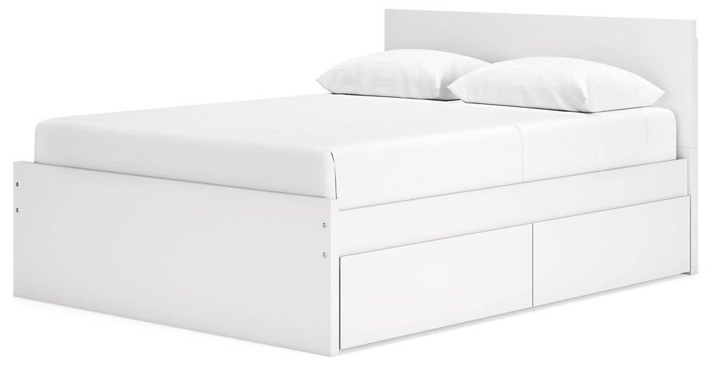 Onita Panel Bed With 2 Side Storage