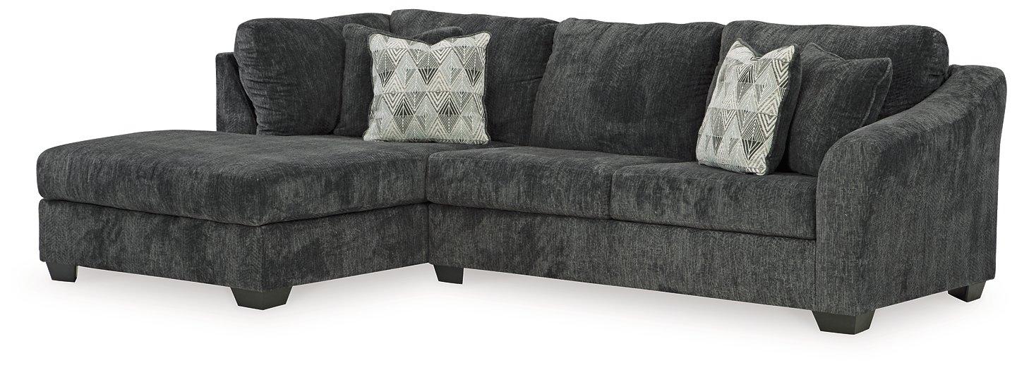 Biddeford 2-Piece Sleeper Sectional With Chaise