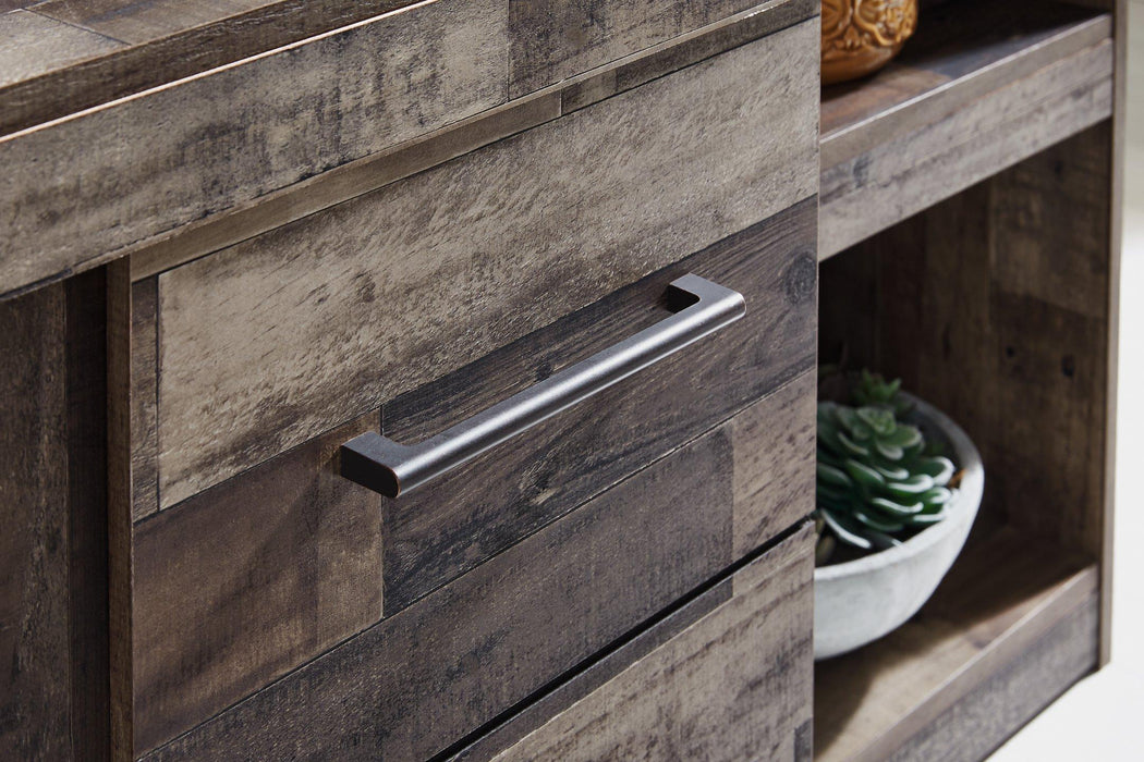 Derekson 4-Piece Entertainment Center With Electric Fireplace