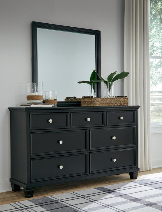 Lanolee Dresser And Mirror