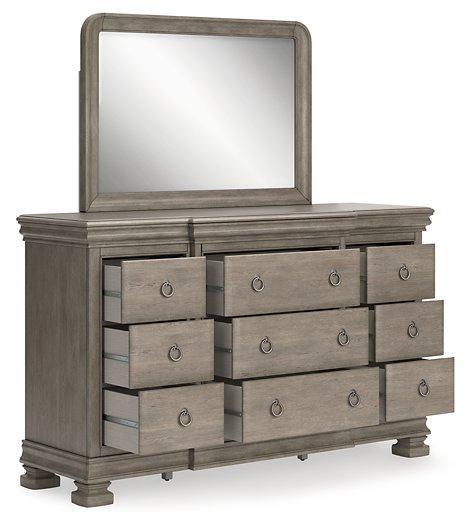 Lexorne Dresser And Mirror
