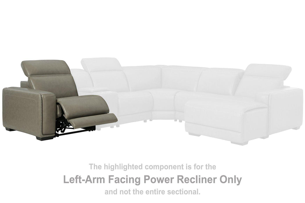 Correze Power Reclining Sectional With Chaise