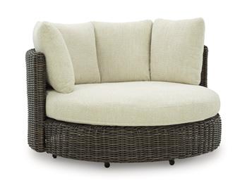 Kimora Outdoor Swivel Lounge Chair With Cushion