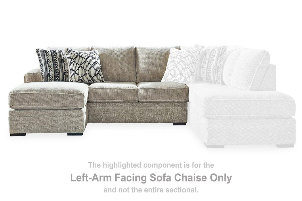 Calnita 2-Piece Sectional With Chaise