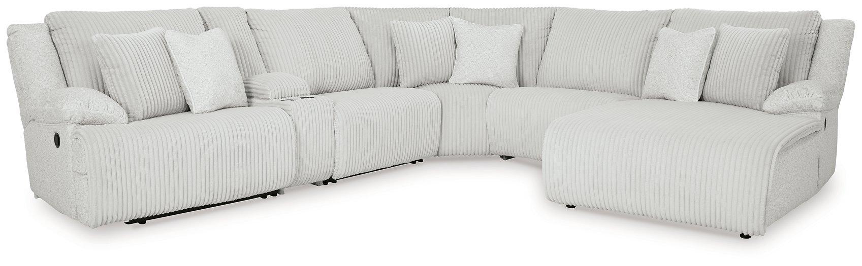 Top Tier Reclining Sectional With Chaise