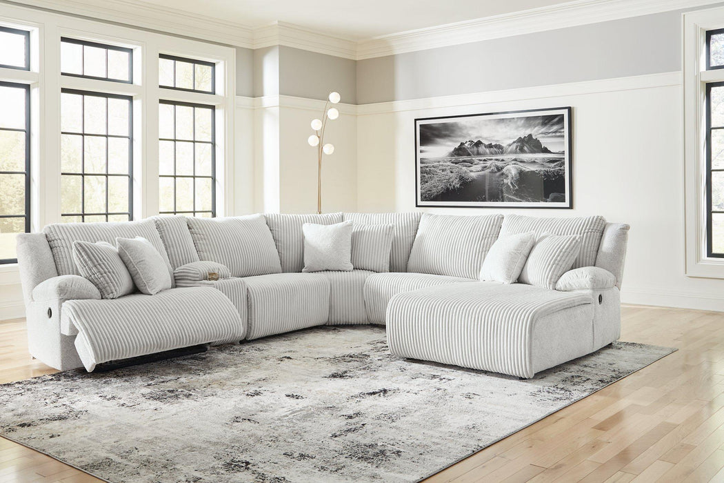 Top Tier Reclining Sectional With Chaise