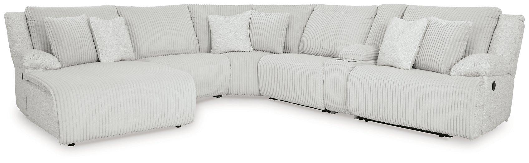 Top Tier Reclining Sectional With Chaise
