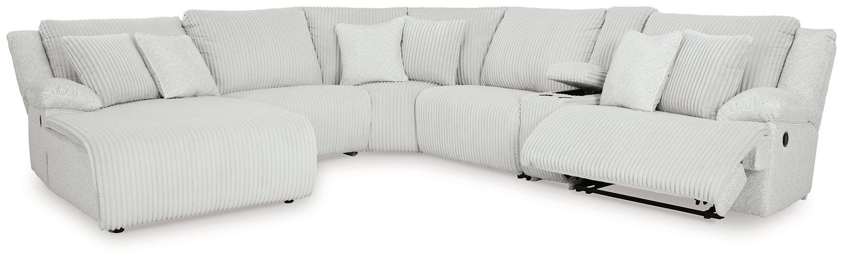 Top Tier Reclining Sectional With Chaise