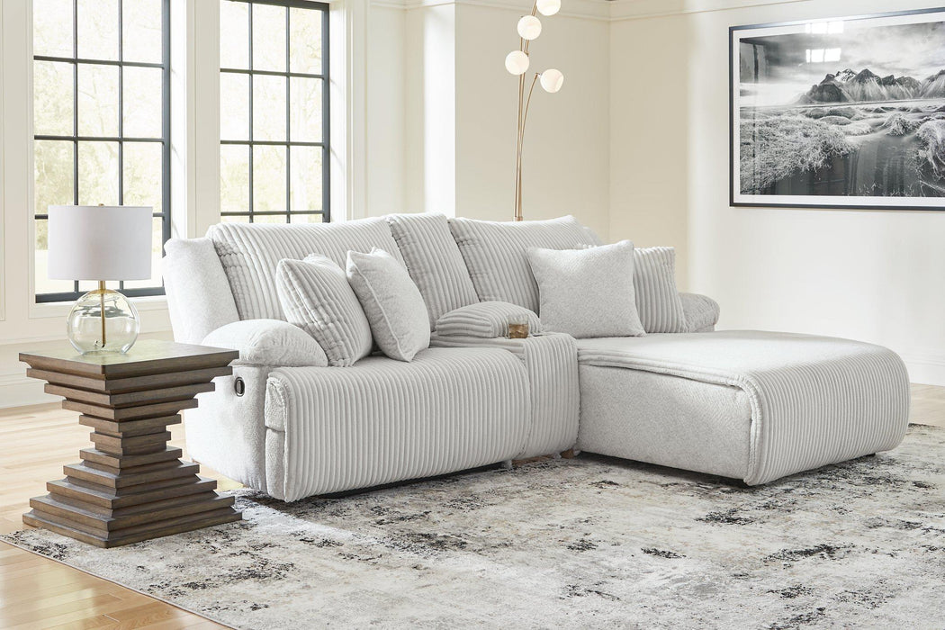 Top Tier Reclining Sectional Sofa With Chaise