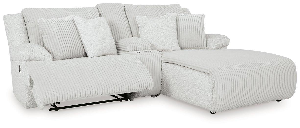 Top Tier Reclining Sectional Sofa With Chaise