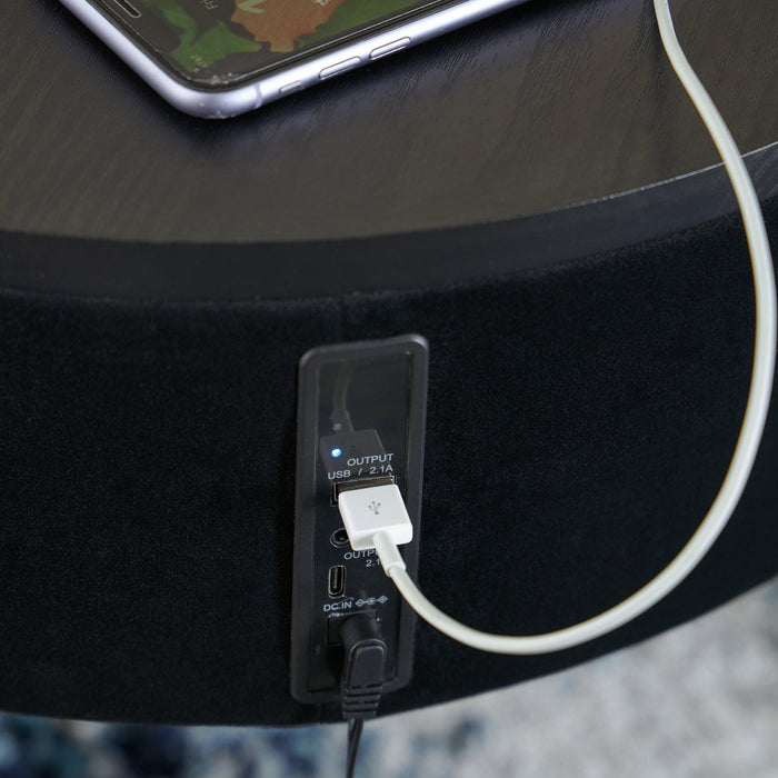 Nedman Accent Table With Speaker