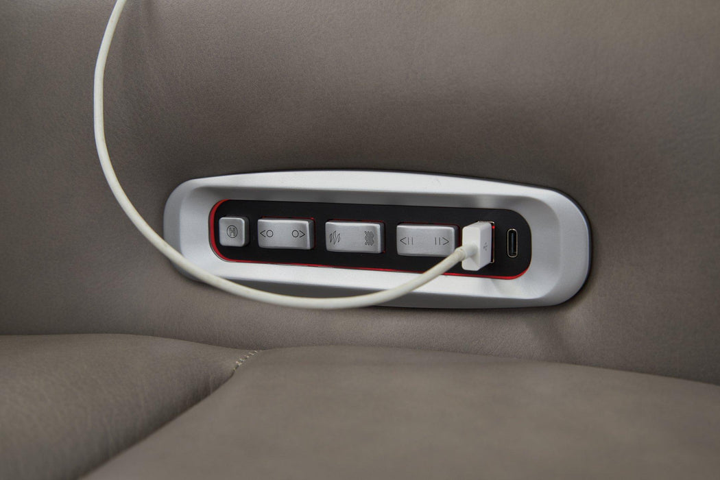 5Z-Comfort Power Reclining Loveseat With Console