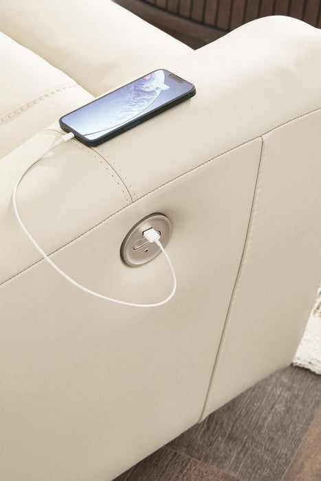 Dahlmoore Power Reclining Loveseat With Console